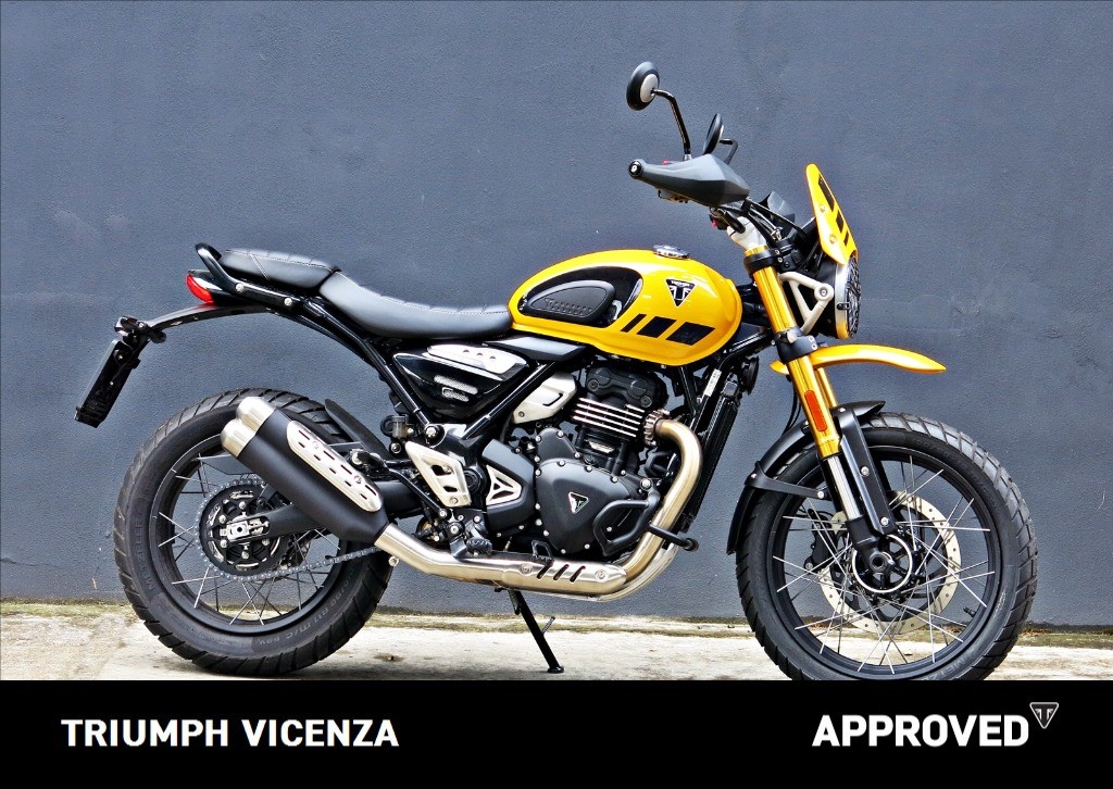 TRIUMPH Scrambler 400 XC Racing Yellow Abs
