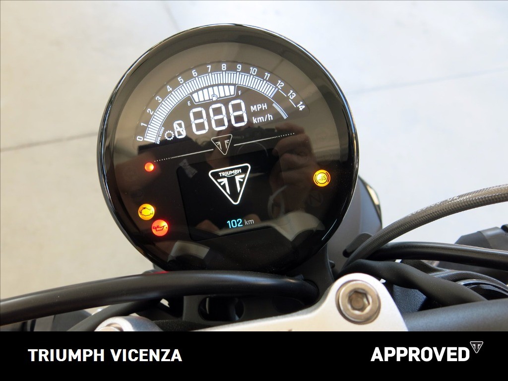 TRIUMPH Trident 660 Cosmic Yellow / Sapphire Black Abs